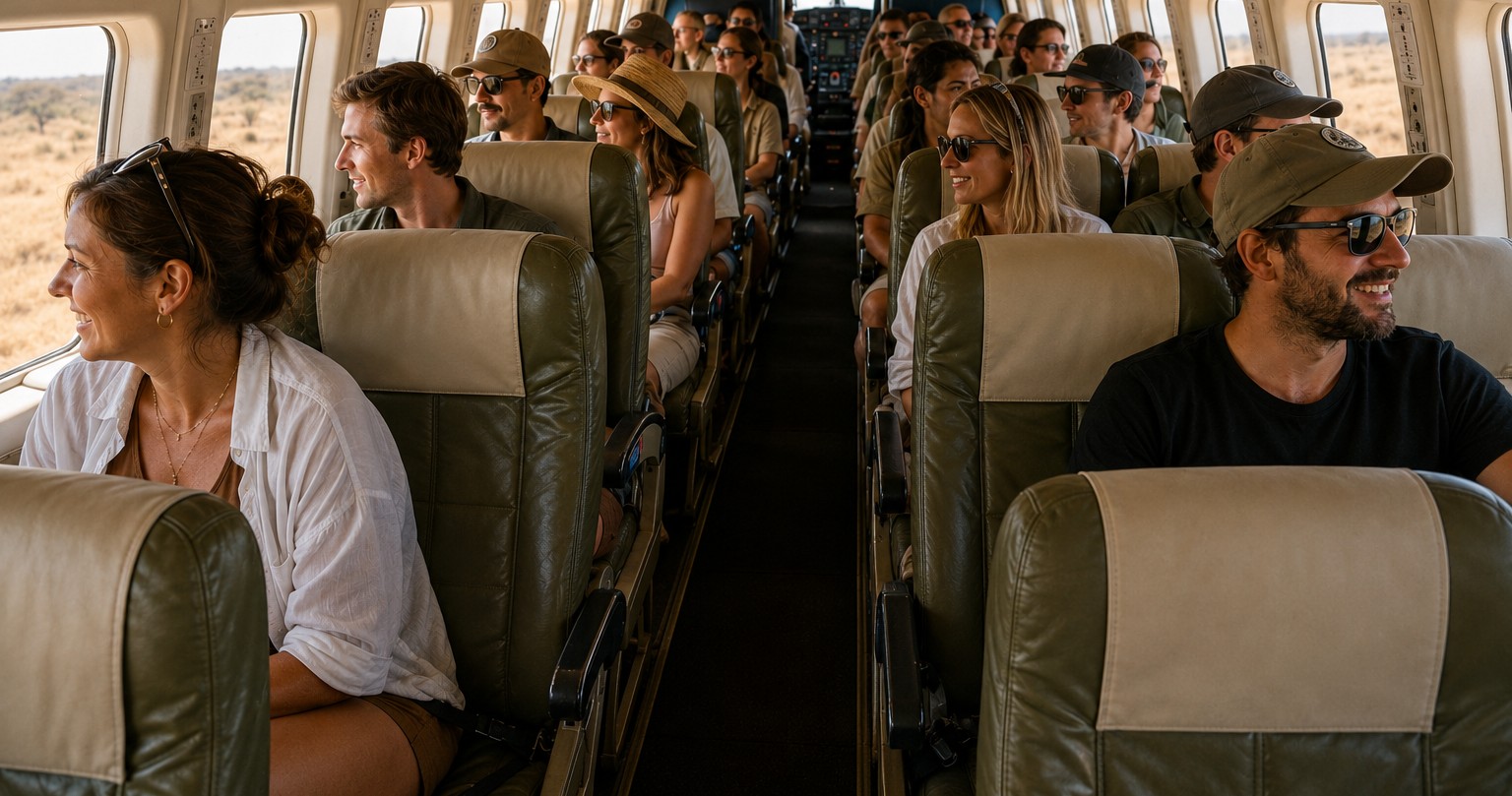 Flight experience from Zanzibar to Mikumi