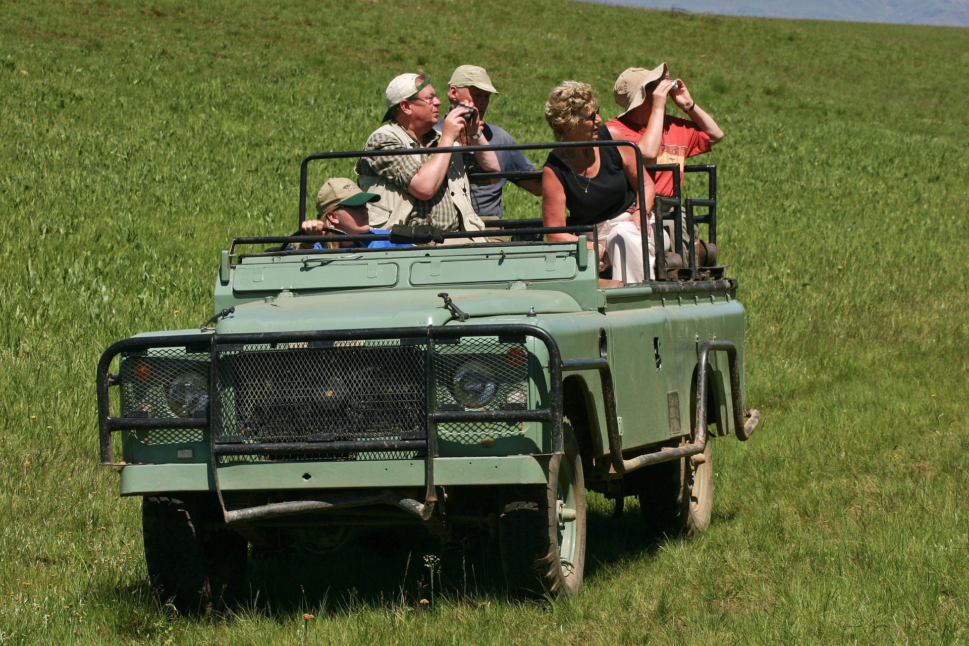 Safari moment in Tanzania