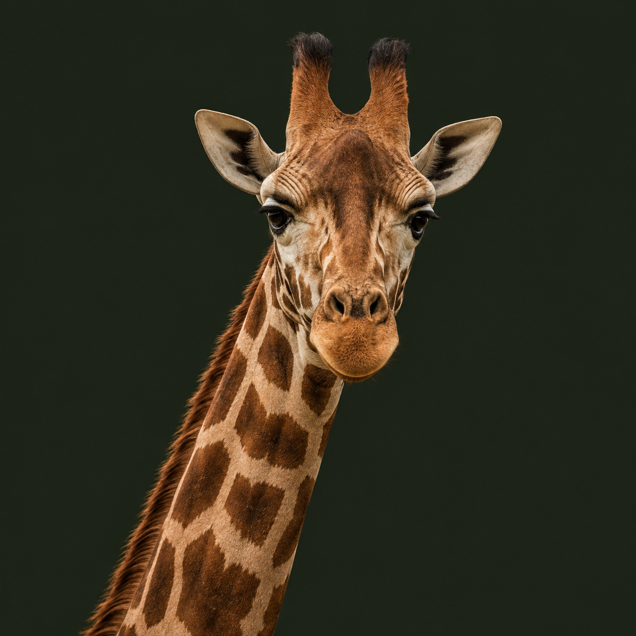 Giraffe in Mikumi National Park
